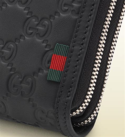 gucci zip wallet|gucci zippy wallet.